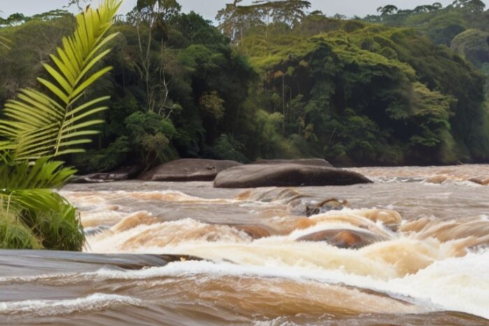 amazon river close up