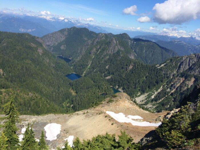 View from Brunswick mountain trail