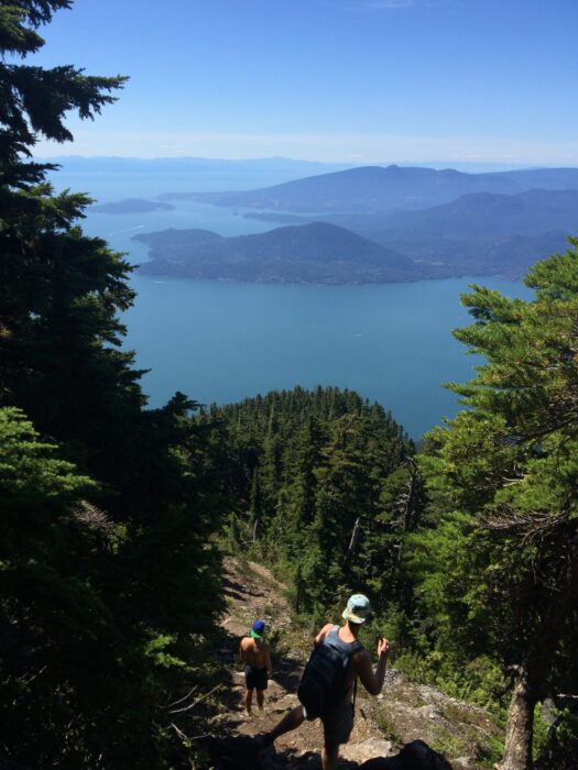 View from Brunswick mountain trail