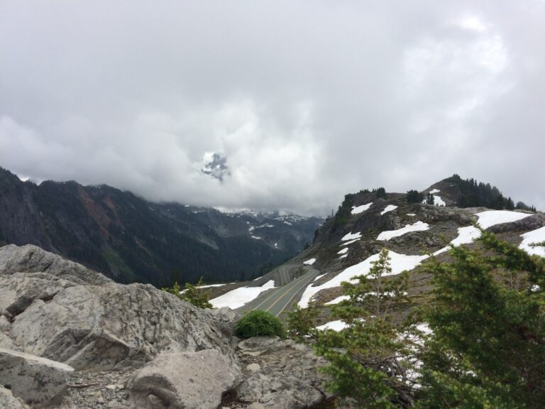 road to mount baker