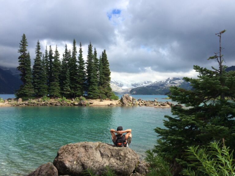 Garibaldi Lake reflects