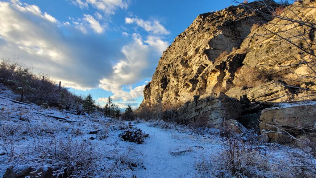 rock climbing